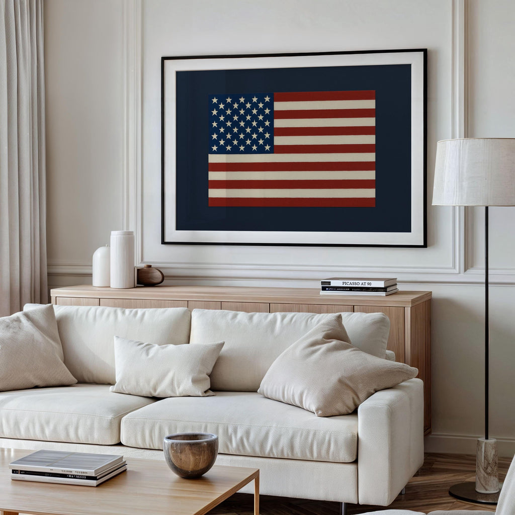 American Flag Oil Painting Style Art | 1685
