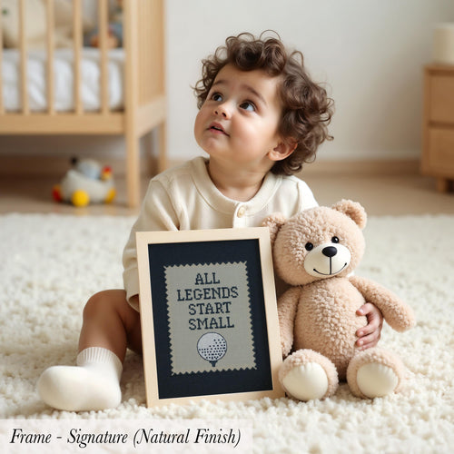 All Legends Start Small Nursery Art | 1998