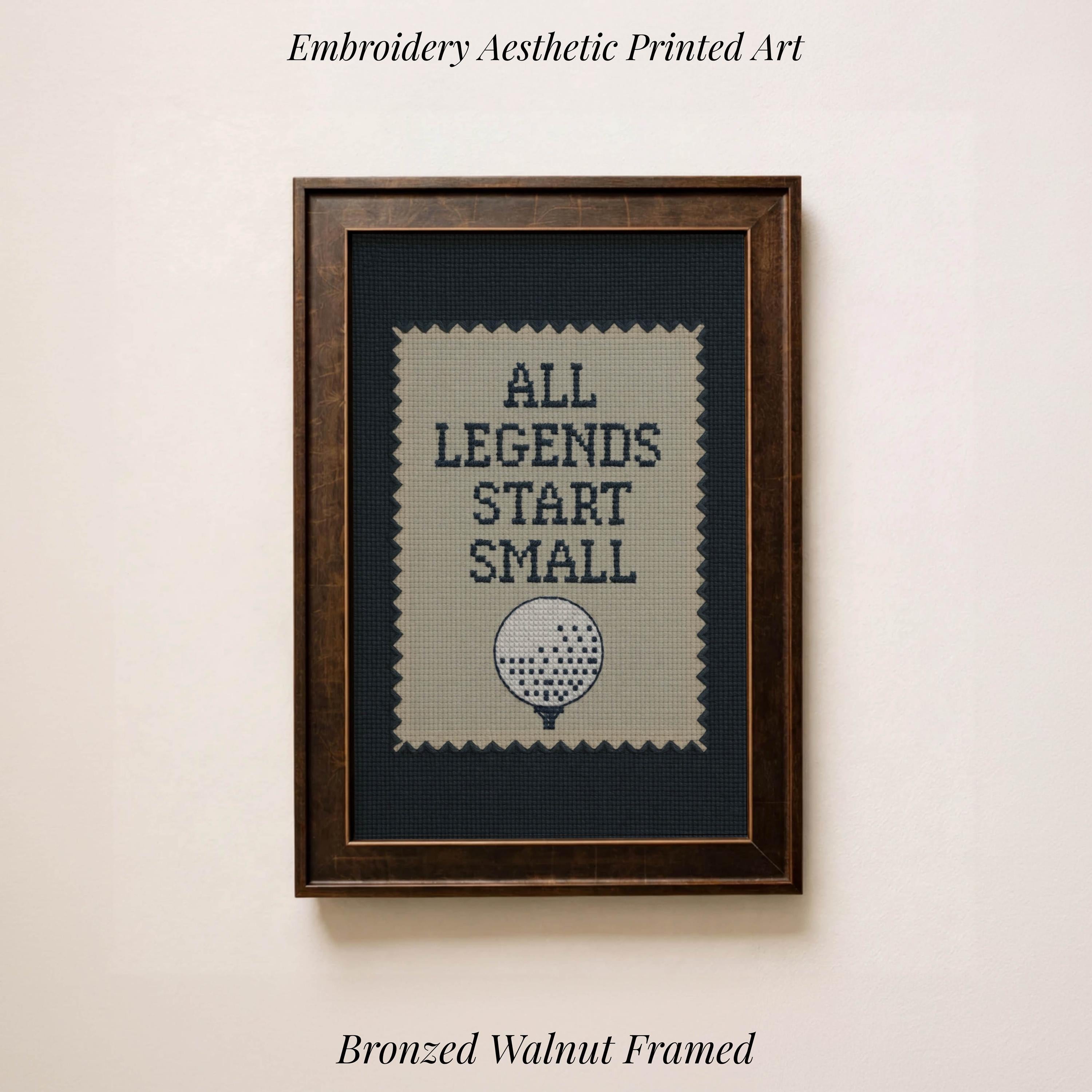 All Legends Start Small Nursery Art | 1998