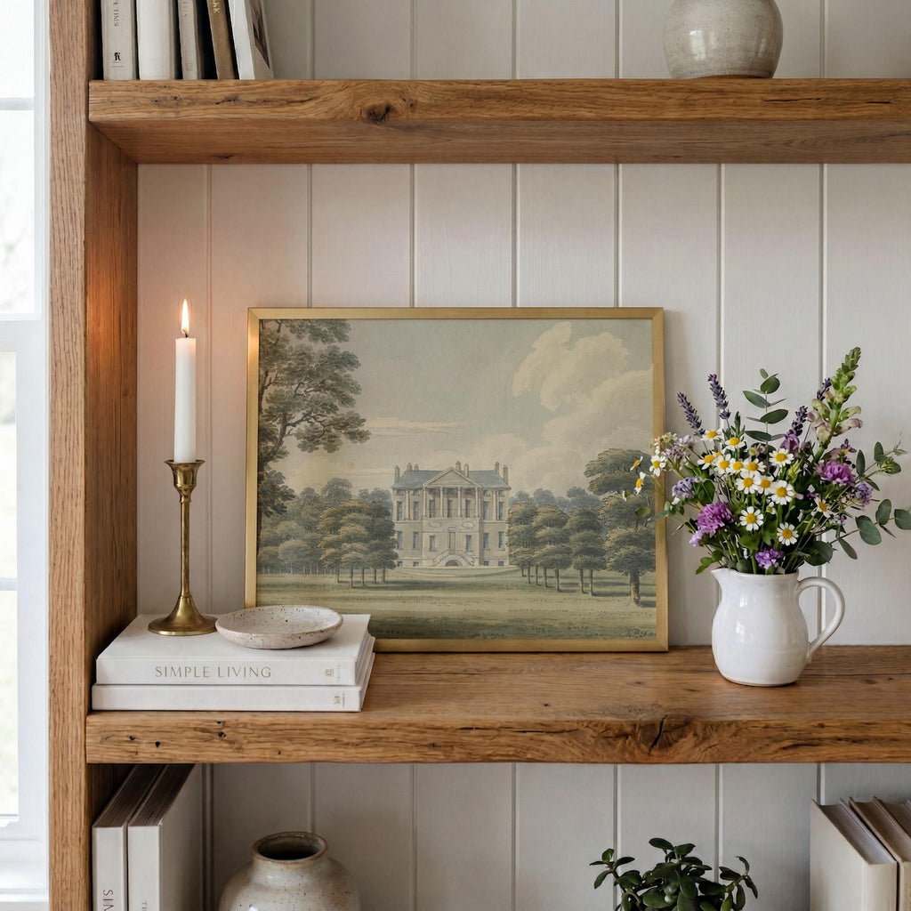 Vintage English Countryside Wall Art 2352